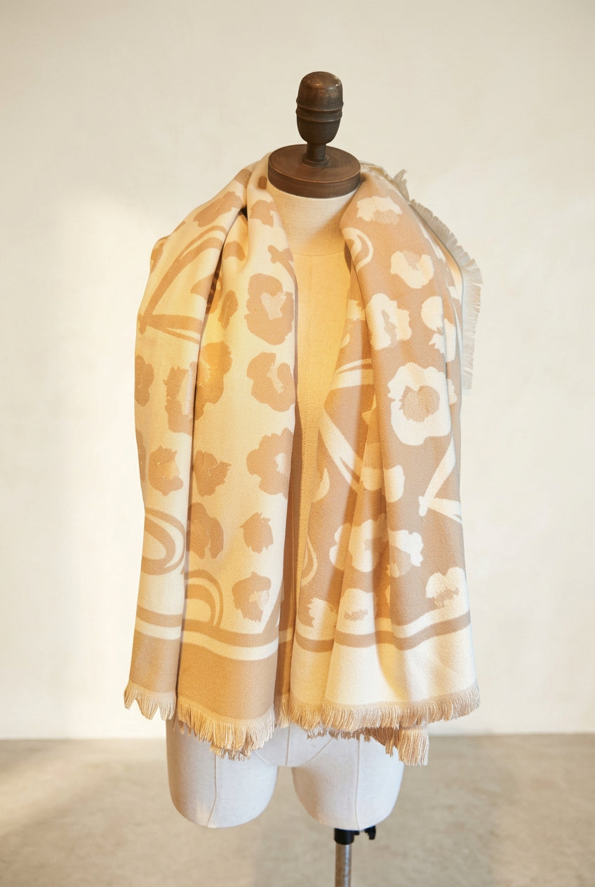 Hearts & Rosettes Shawl