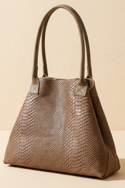 Italian Leather Shopper
