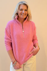 1/4 Zip Soft Knits - Plain