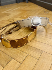 Medallion Tie Belt