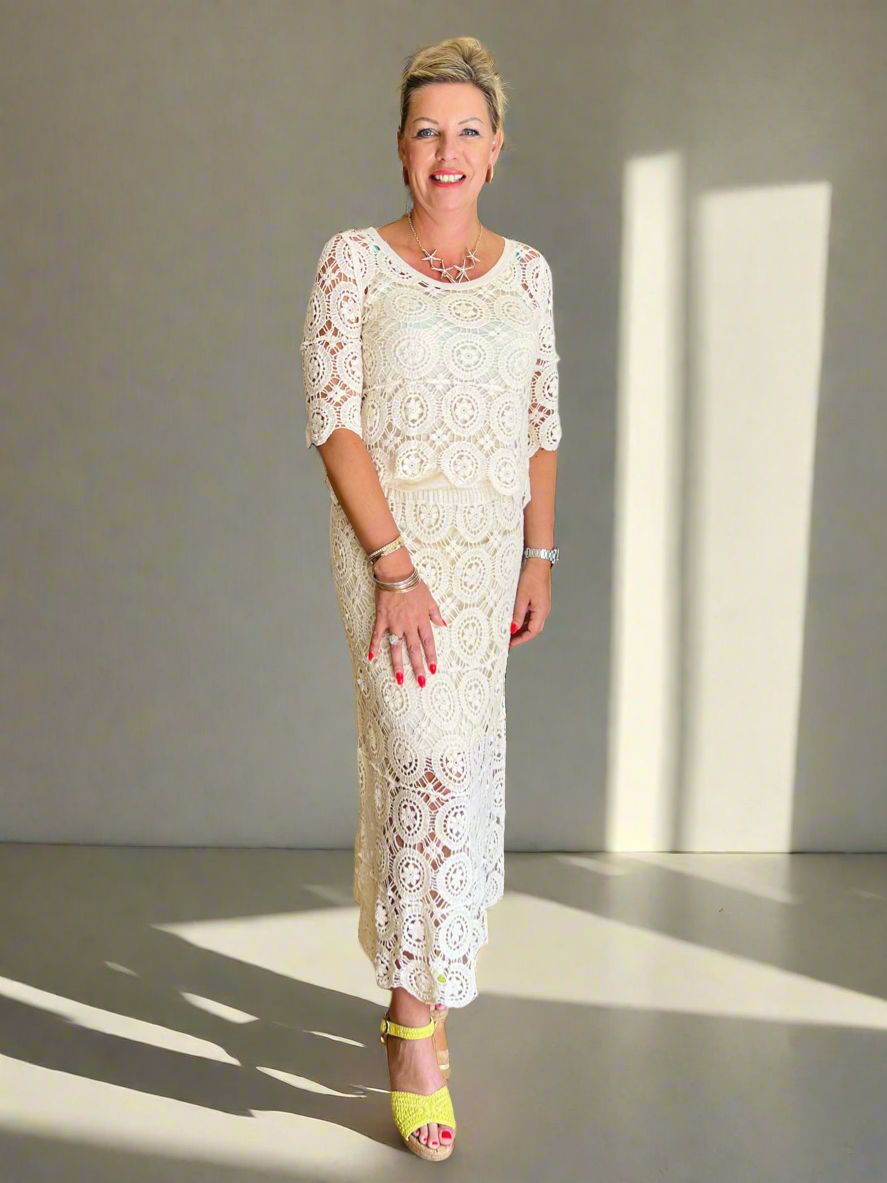 Crochet Maxi Skirt