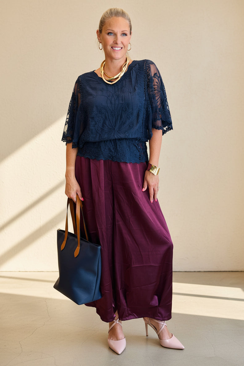 Butterfly Lace Blouse