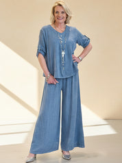 Sorrento - 3 Button V Neck Shirt