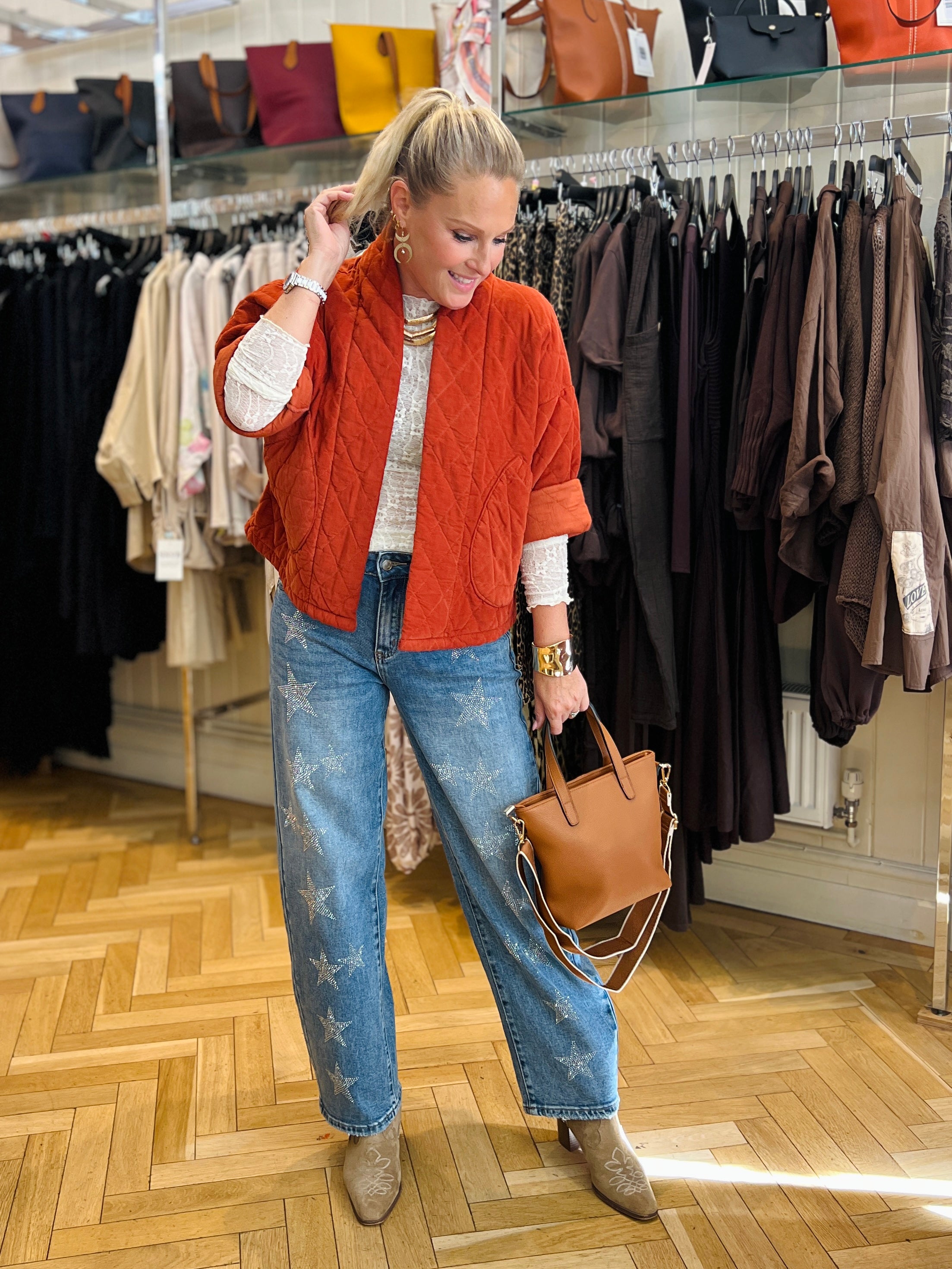 Quilted Corduroy Jacket
