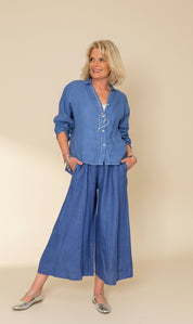 Relaxed Fit Linen Shirt