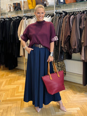 Buckle Sleeve Jumper