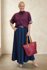 Fluid Super Wide Leg Culottes