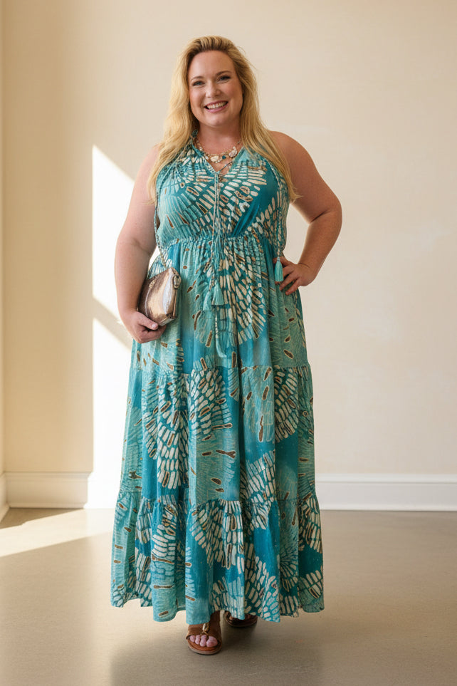 Midnight Luxe Maxi Dress