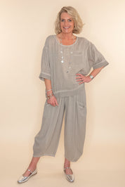 Sorrento Collection - Waffle Pocket Top