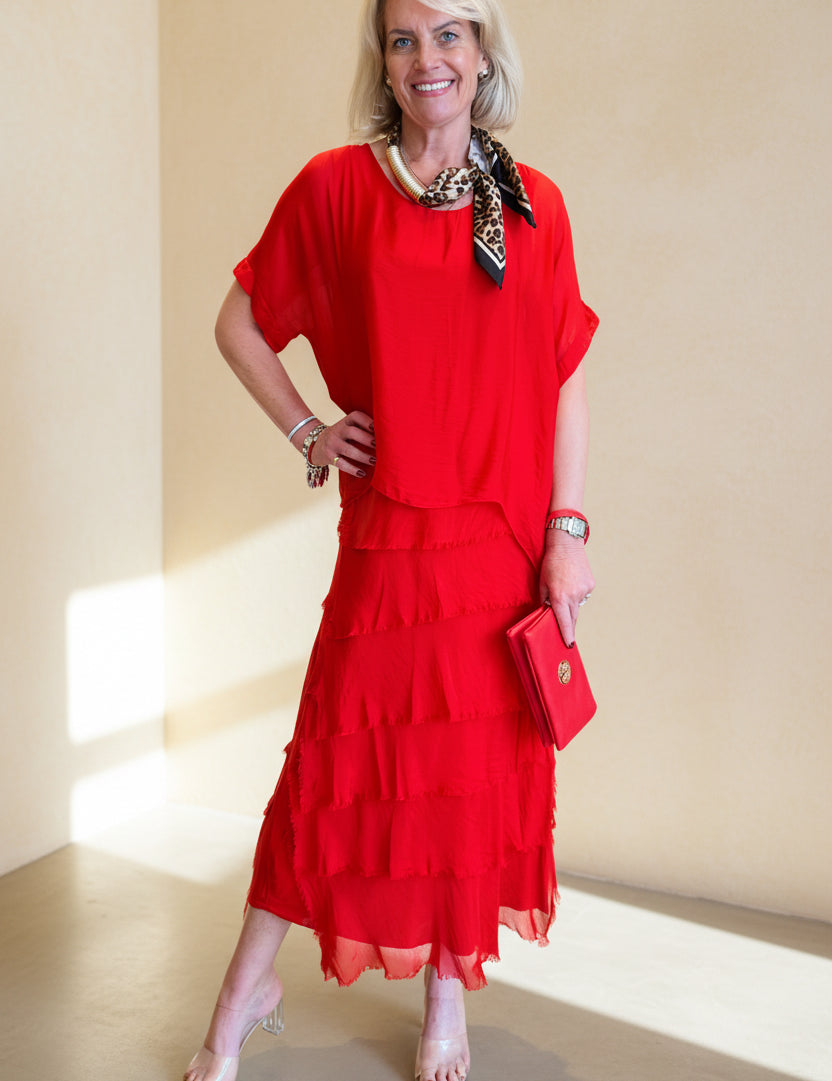 Freya - Silk Maxi Dress