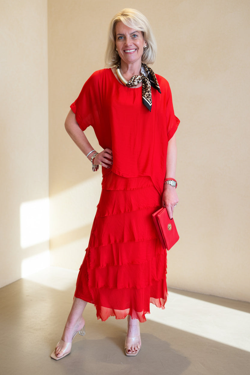 Freya - Silk Maxi Dress
