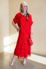 Freya - Silk Maxi Dress