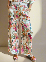 Satin Pyjama Pants - Prints