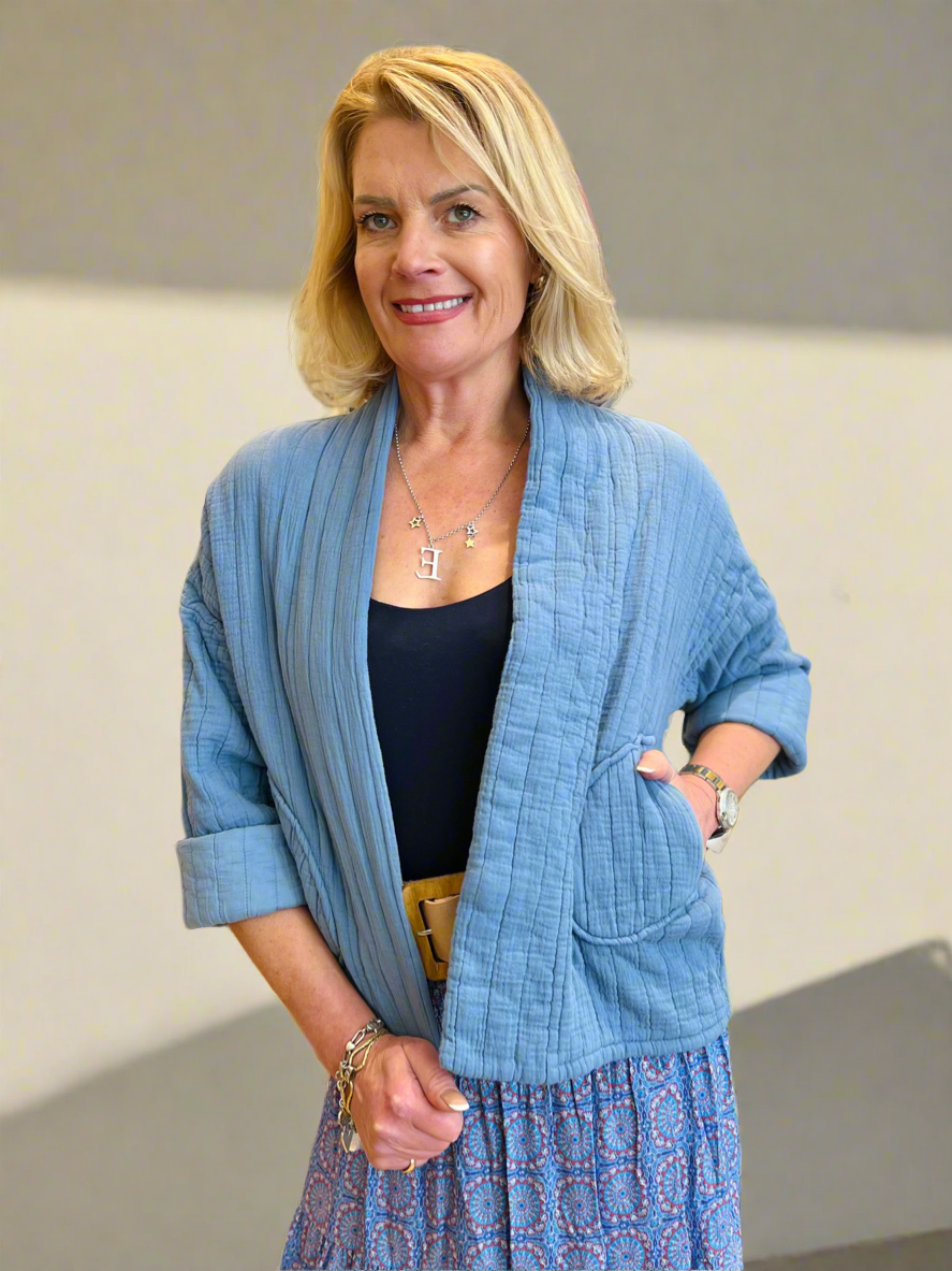 Quilted Boxy Jacket