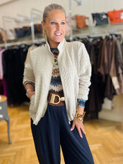 Quilted Bomber Jacket