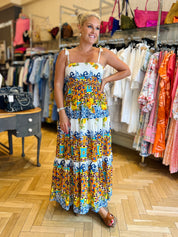 Majolica Luxe Sun-Dress