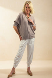 Barrel Leg Sweat-Pants