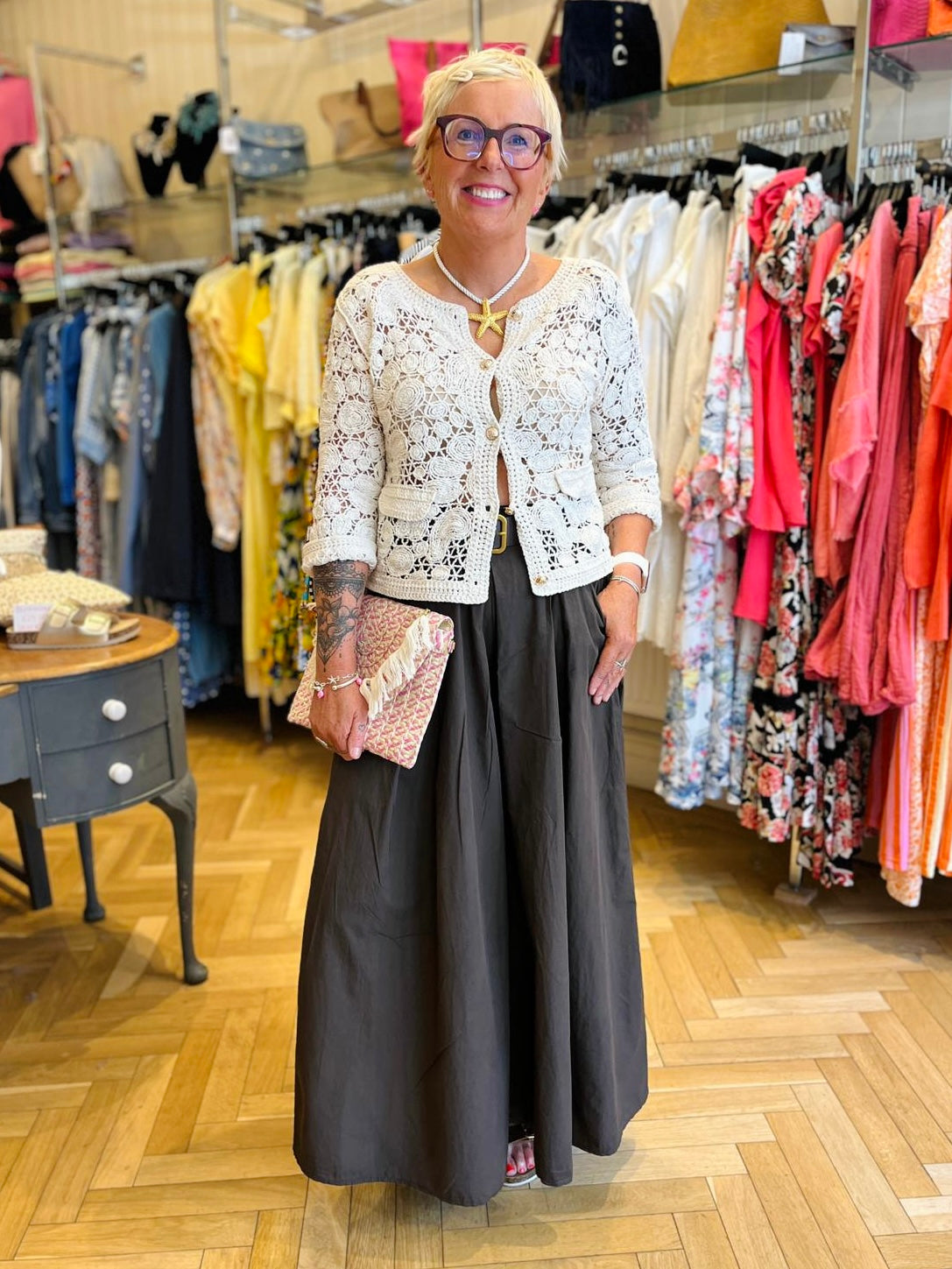 Poplin -  Super Wide Leg Culottes