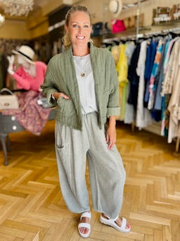 Quilted Boxy Jacket