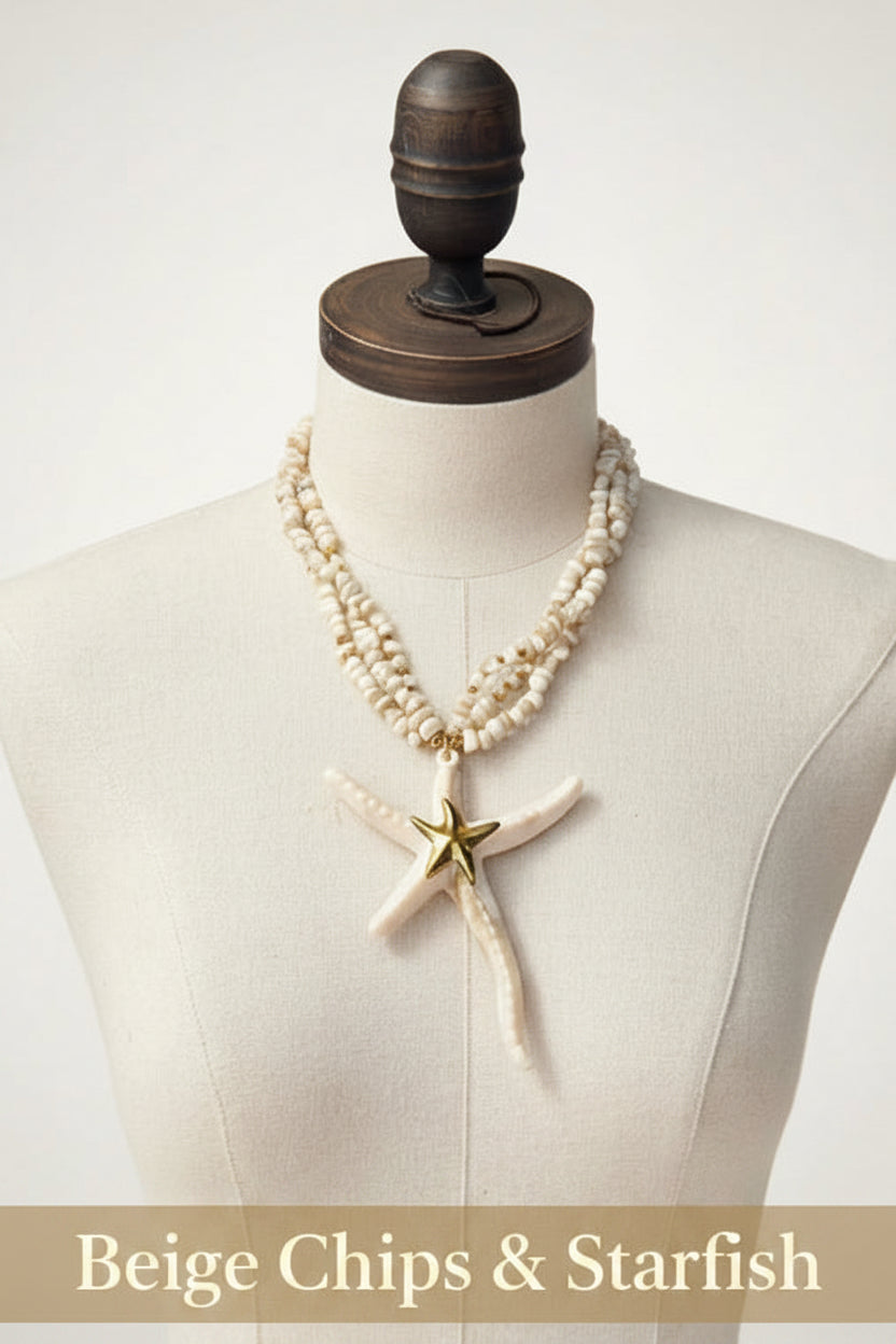 Summer Sea Shell Necklace Collection
