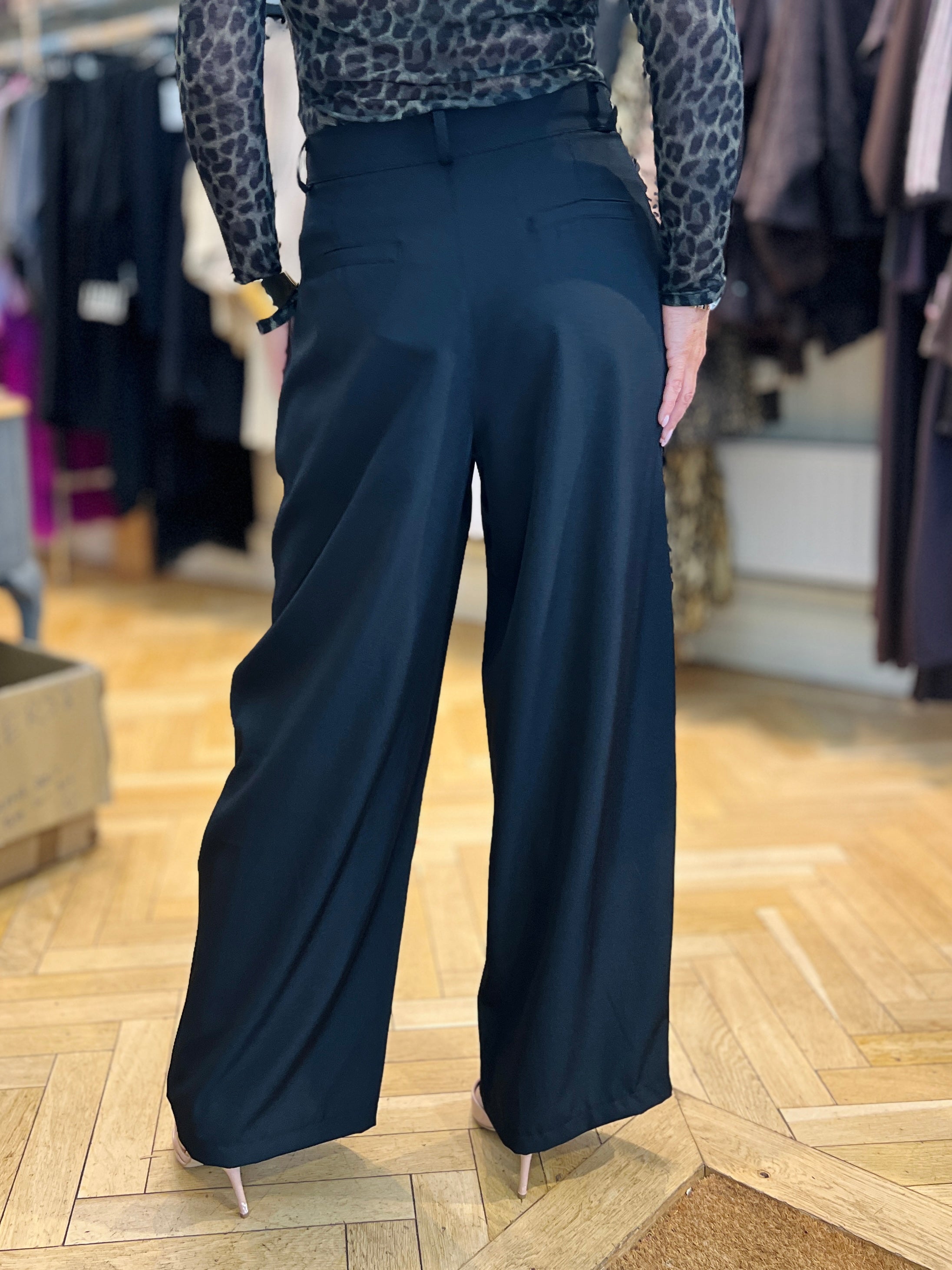 New Angela drape front Trousers