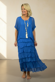 Freya - Silk Maxi Dress