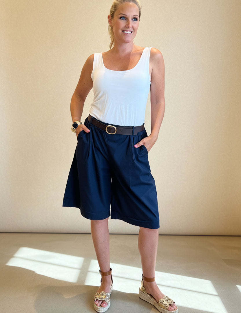 Poplin Bermuda Shorts