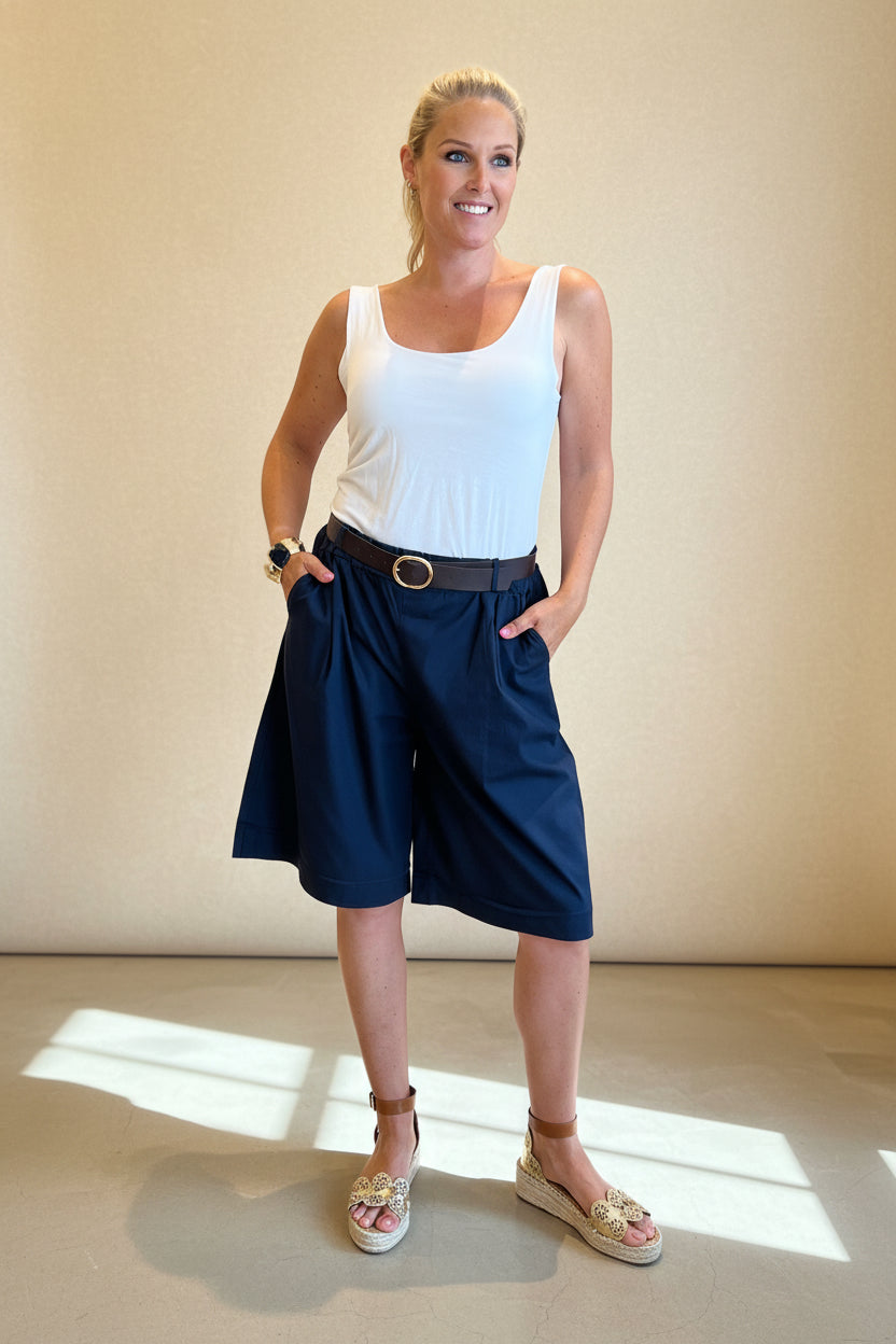 Poplin Bermuda Shorts