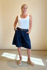 Poplin Bermuda Shorts