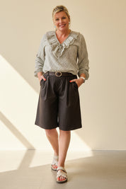 Poplin Bermuda Shorts