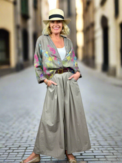 Poplin -  Super Wide Leg Culottes