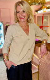 Stella Sparkle Boyfriend Cardigan