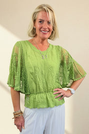 Butterfly Lace Blouse