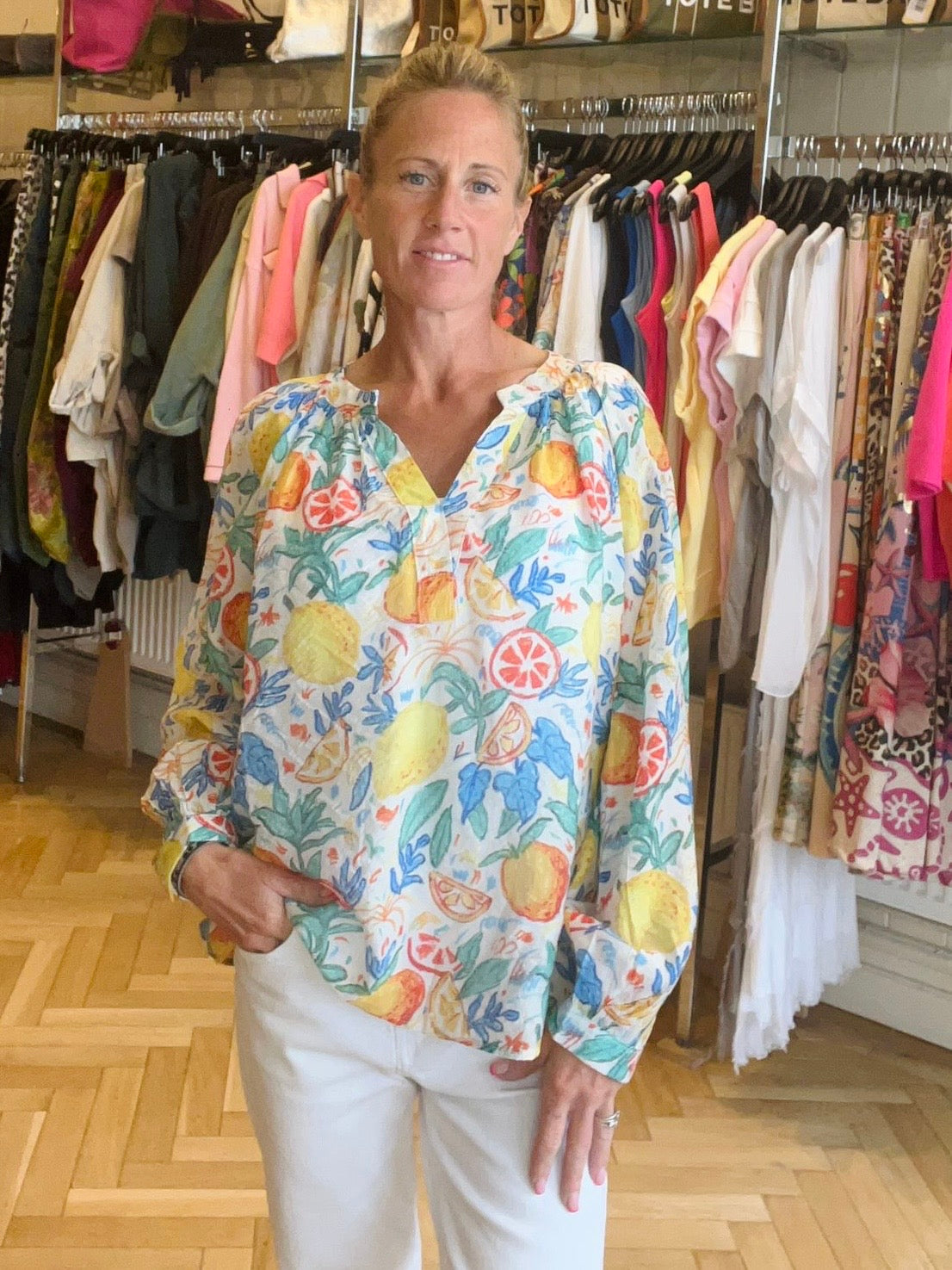 Lara - Sheer Blouse - St Clements
