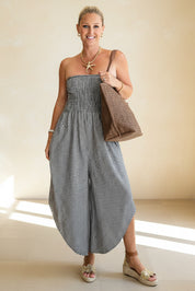 Gingham Romper