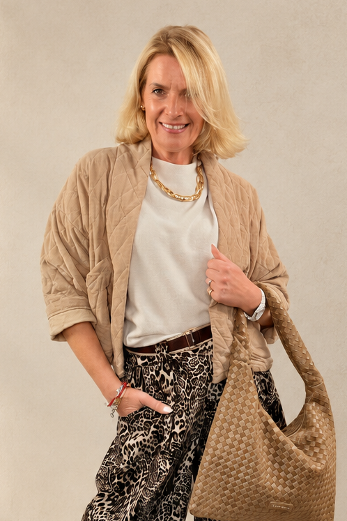 Quilted Corduroy Jacket