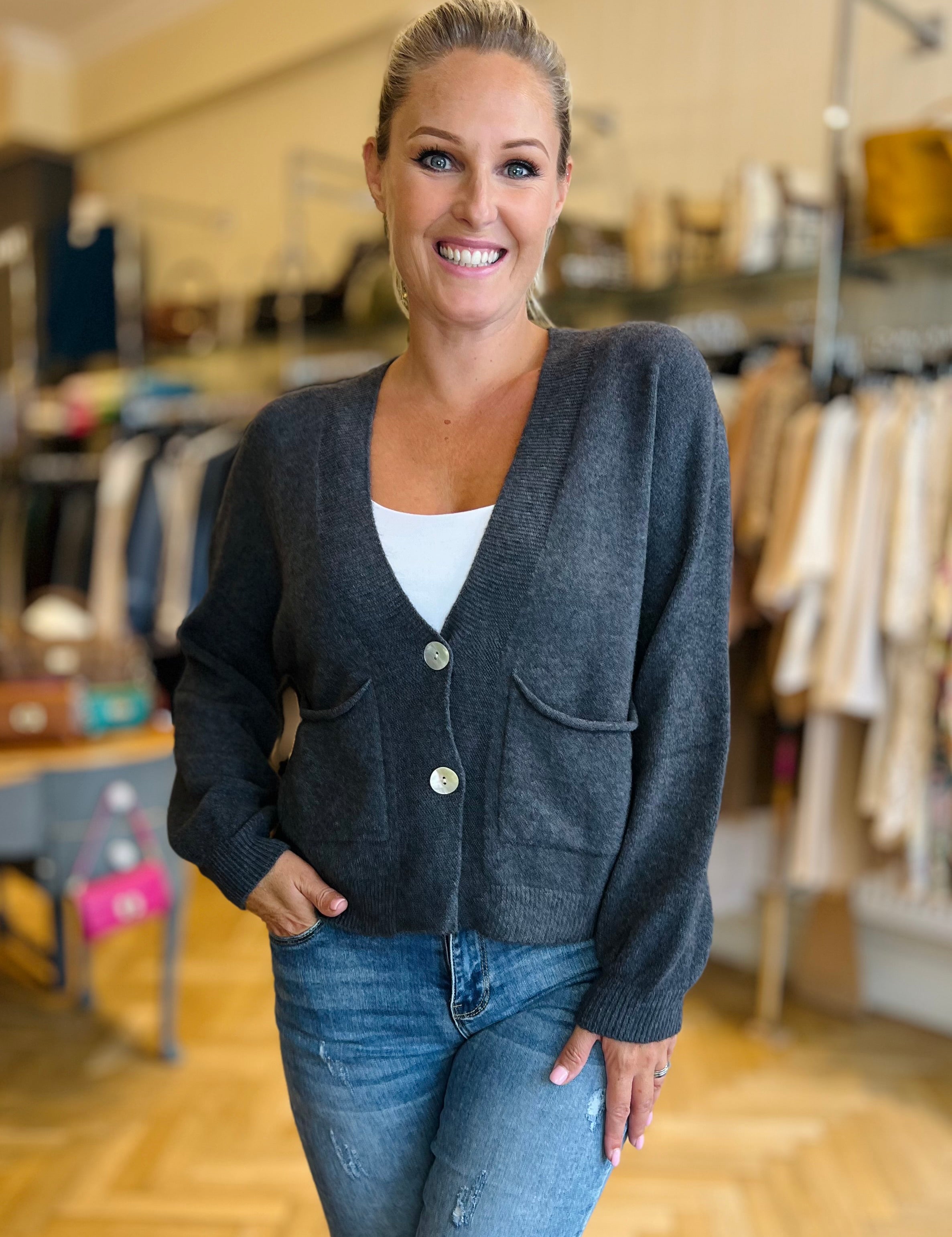 Bobbi Pocket Cardigan