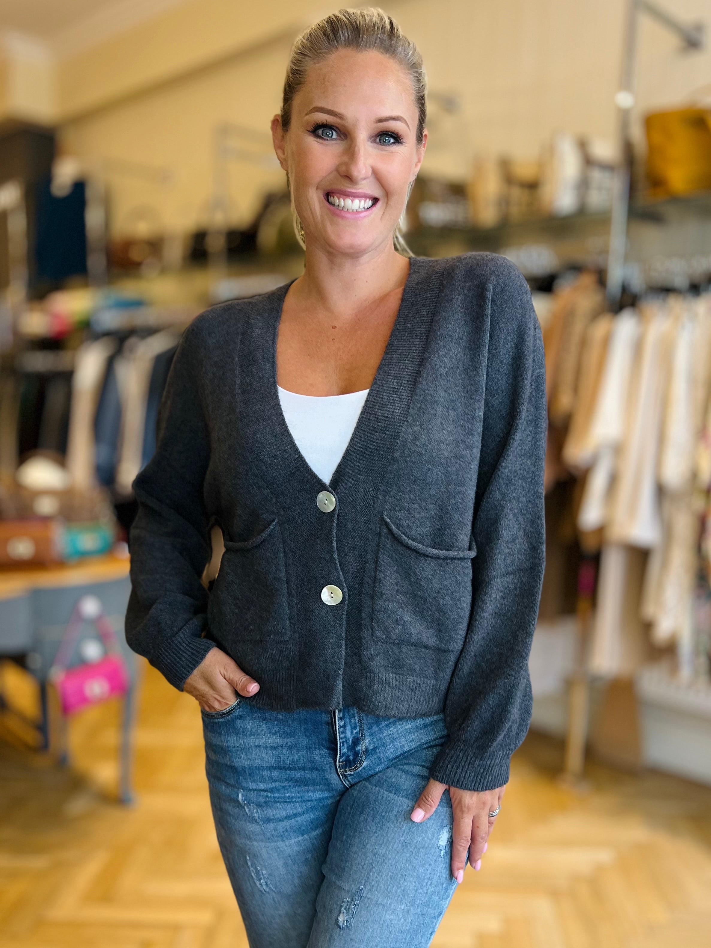 Bobbi Pocket Cardigan