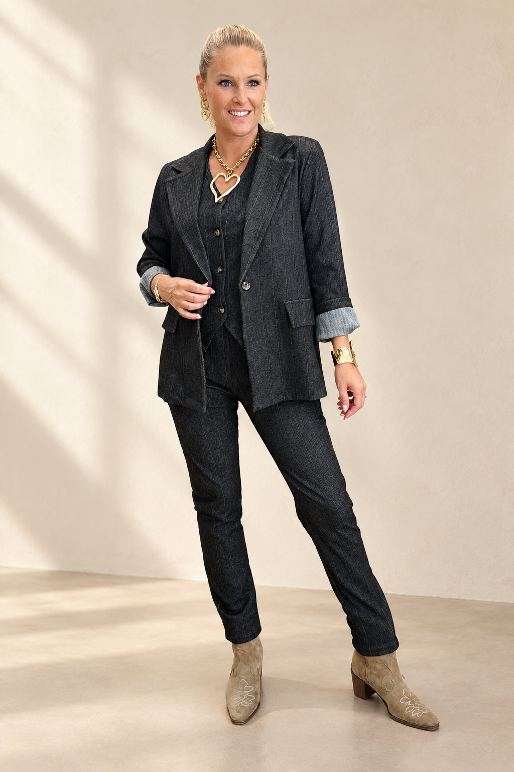 The Pinstripe Edit - Blazer