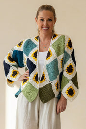 Granny Square Crochet Jacket