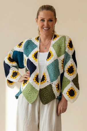 Granny Square Crochet Jacket