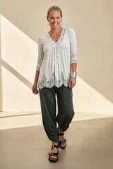 Barrel Leg Sweat-Pants