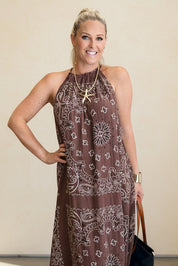 Bandana Maxi Sundress