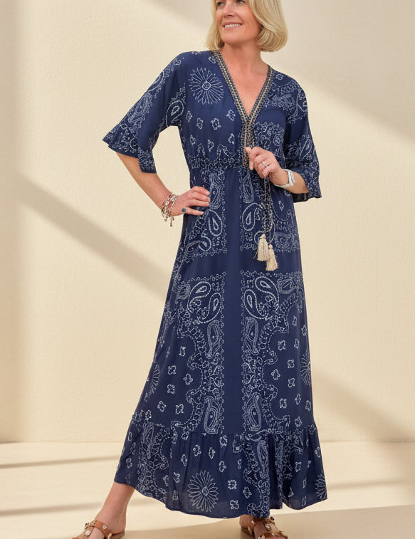 Bandana Boho Dress