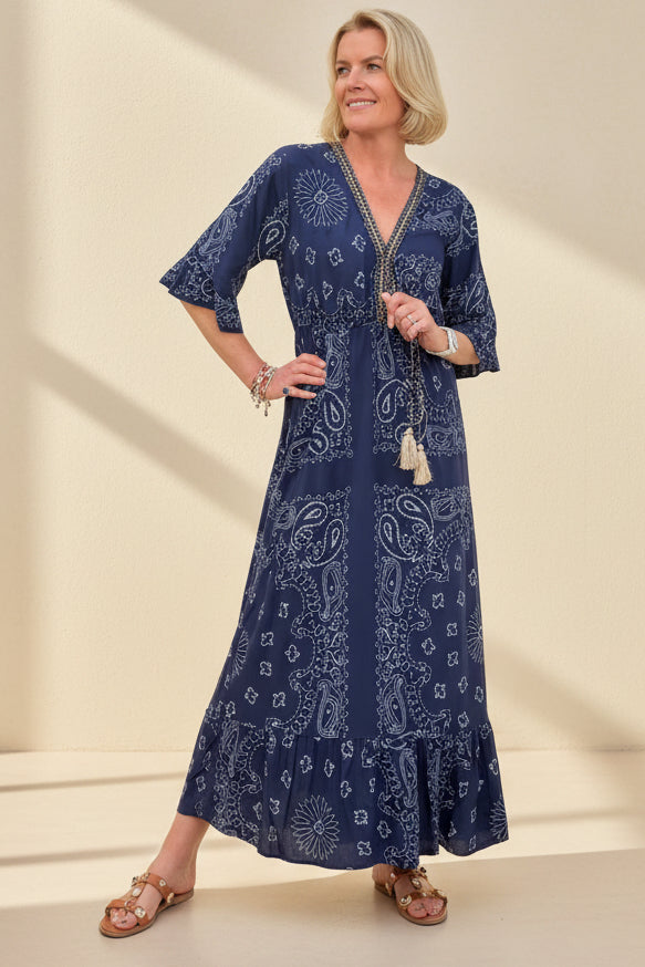 Bandana Boho  Dress