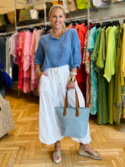 Capri Linen Boxy Shirt