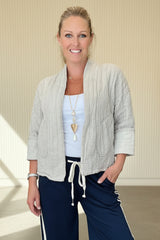 Quilted Boxy Jacket