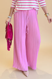 Pleated Palazzo Trousers