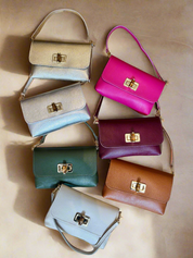 Toggle Mini Pouch Cross Body Bag