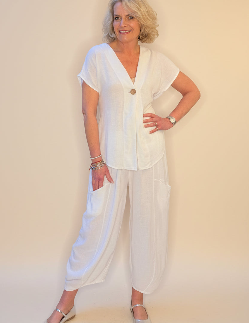 Sorrento Collection - Barell Leg Trousers
